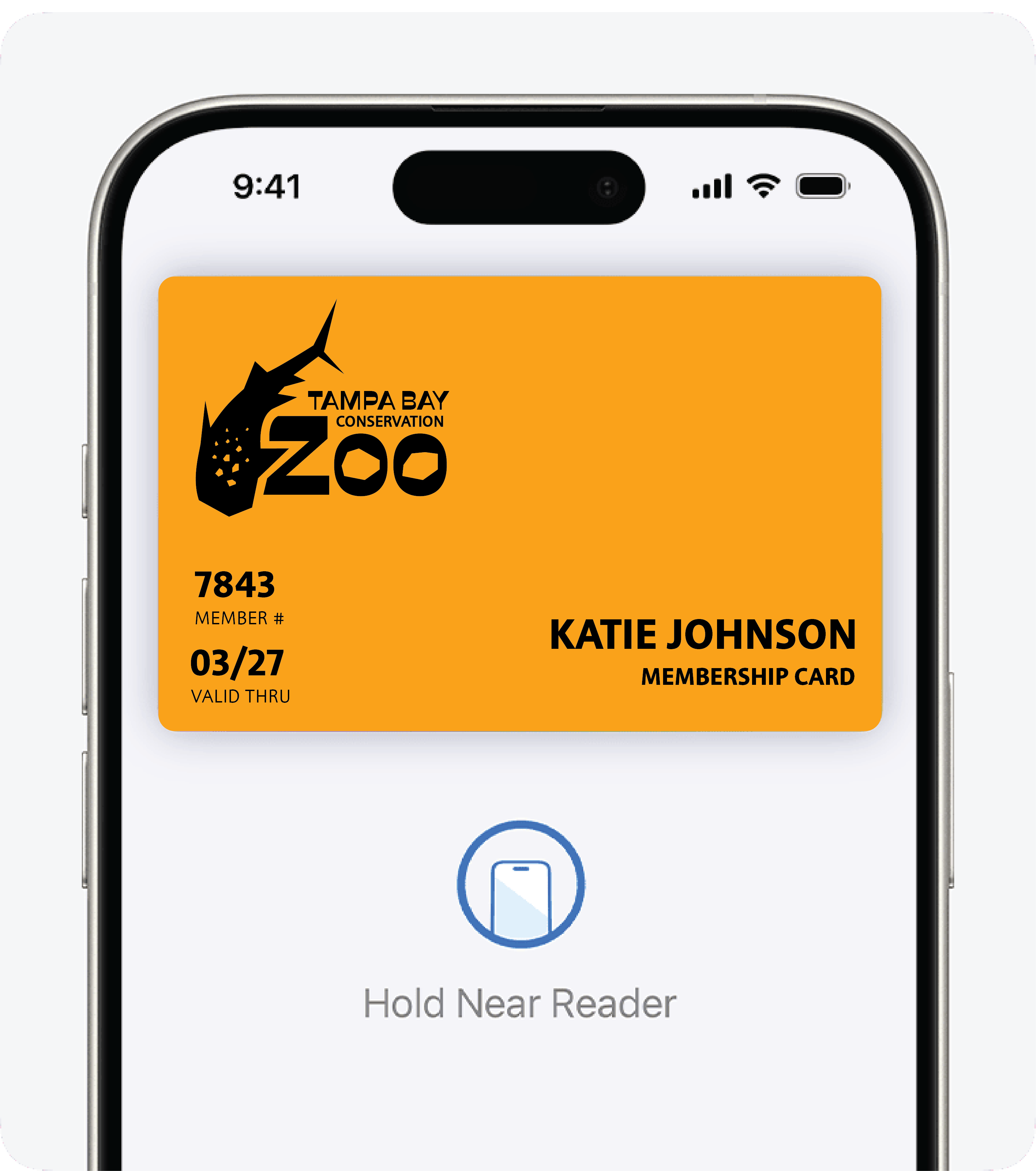 CONSERVATION ZOO — apple wallet