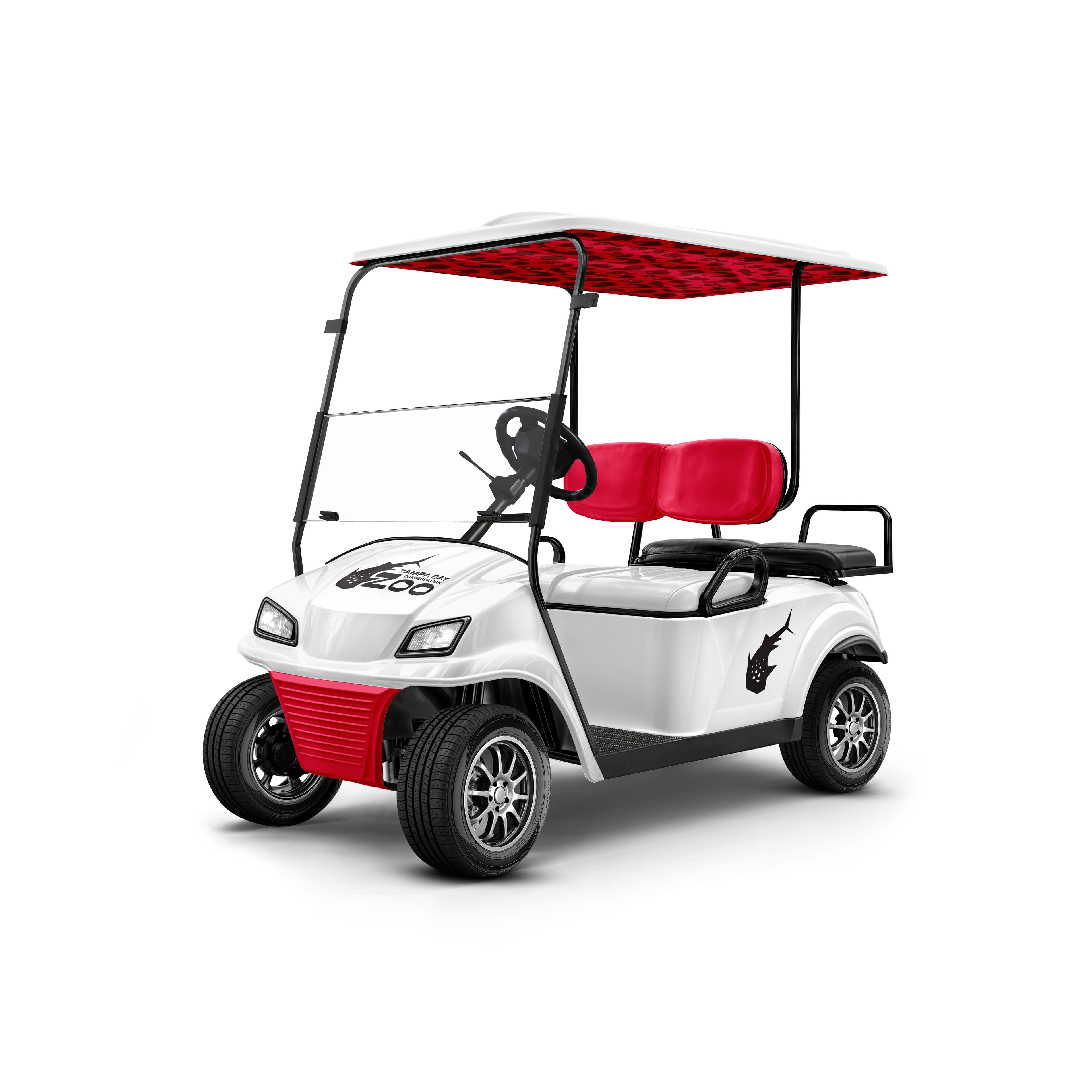 CONSERVATION ZOO — golf cart