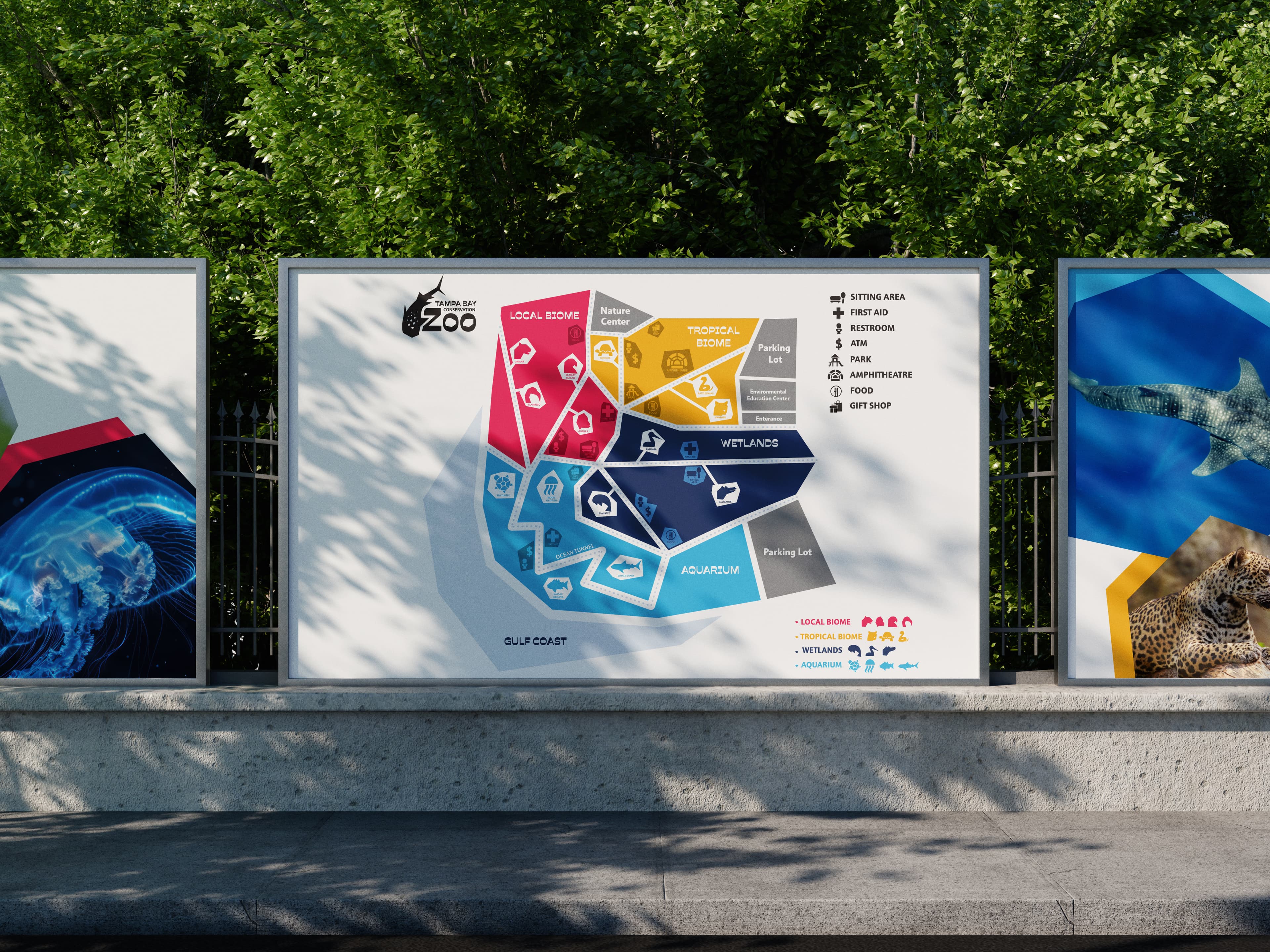 CONSERVATION ZOO — map