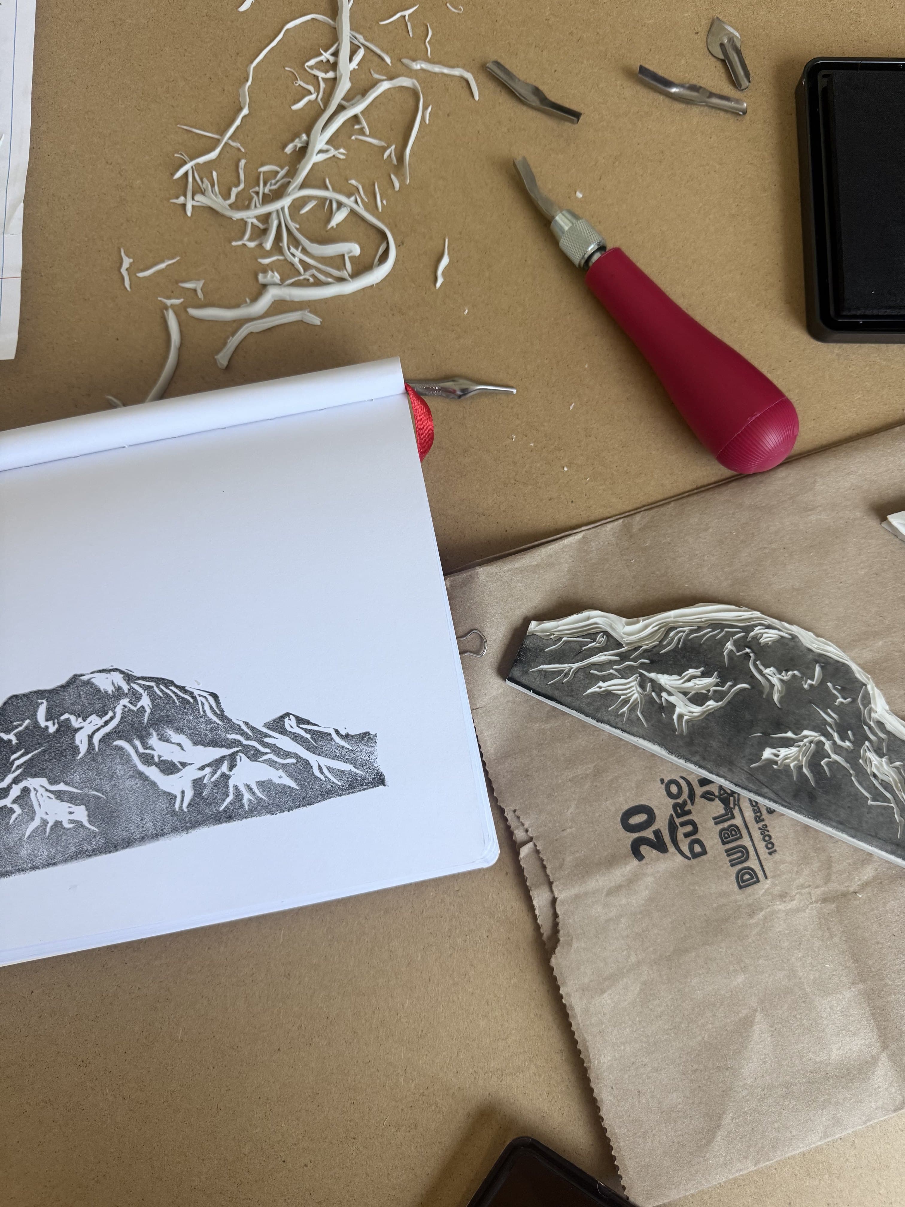 LINOCUTTING — header