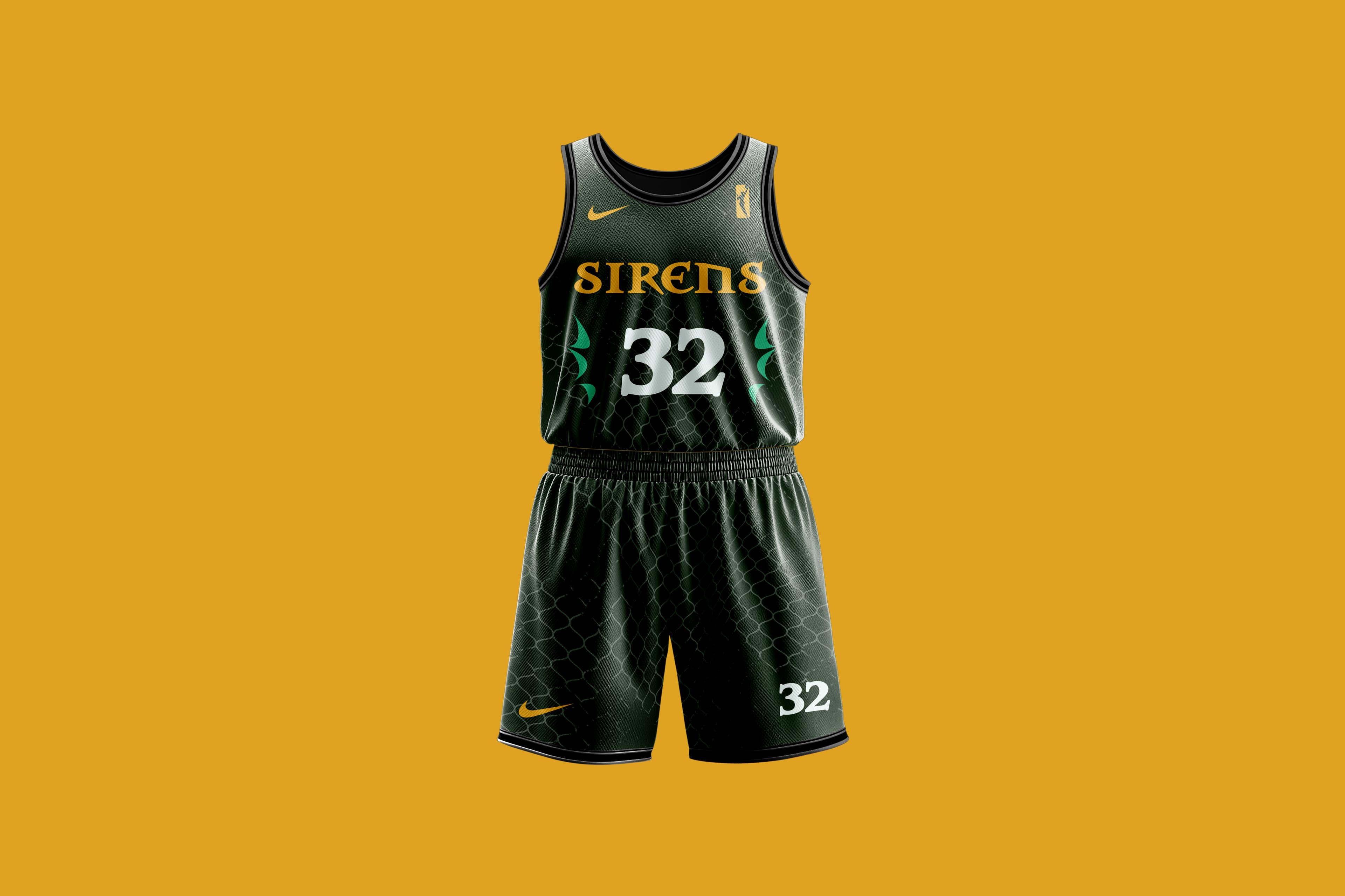 WNBA BRANDING — uniform front